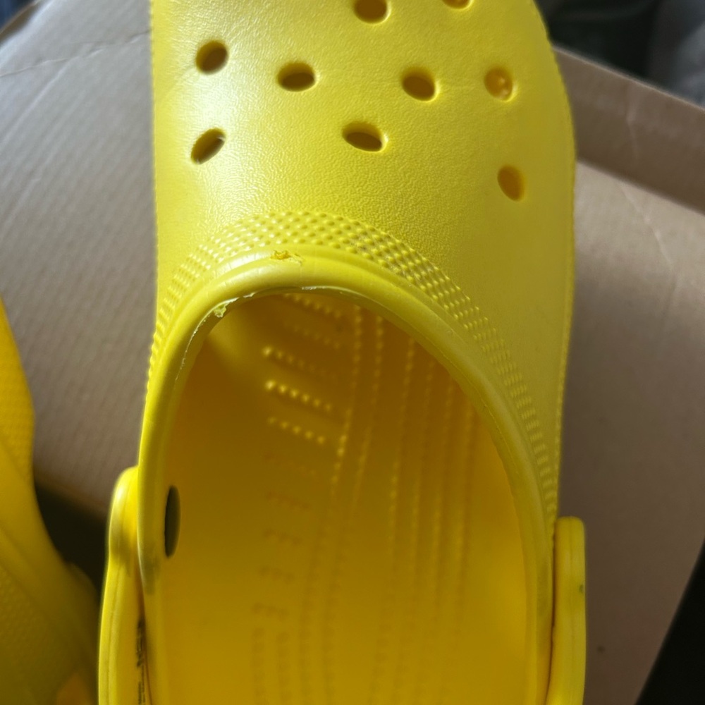 CROCS Bright Yellow Men's Sandals